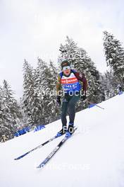11.01.2022, Ruhpolding, Germany (GER): Tomas Kaukenas (LTU) - IBU World Cup Biathlon, training, Ruhpolding (GER). www.nordicfocus.com. © Manzoni/NordicFocus. Every downloaded picture is fee-liable.