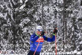 11.01.2022, Ruhpolding, Germany (GER): Maksim Varabei (BLR) - IBU World Cup Biathlon, training, Ruhpolding (GER). www.nordicfocus.com. © Manzoni/NordicFocus. Every downloaded picture is fee-liable.