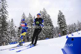 11.01.2022, Ruhpolding, Germany (GER): Dmytro Pidruchnyi (UKR) - IBU World Cup Biathlon, training, Ruhpolding (GER). www.nordicfocus.com. © Manzoni/NordicFocus. Every downloaded picture is fee-liable.