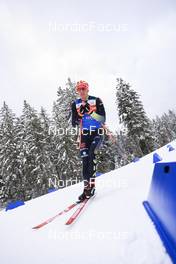 11.01.2022, Ruhpolding, Germany (GER): Roman Rees (GER) - IBU World Cup Biathlon, training, Ruhpolding (GER). www.nordicfocus.com. © Manzoni/NordicFocus. Every downloaded picture is fee-liable.