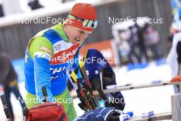 11.01.2022, Ruhpolding, Germany (GER): Lovro Planko (SLO) - IBU World Cup Biathlon, training, Ruhpolding (GER). www.nordicfocus.com. © Manzoni/NordicFocus. Every downloaded picture is fee-liable.