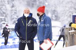 11.01.2022, Ruhpolding, Germany (GER): Borut Nunar (SLO) IBU Race Director World Cup - IBU World Cup Biathlon, training, Ruhpolding (GER). www.nordicfocus.com. © Manzoni/NordicFocus. Every downloaded picture is fee-liable.