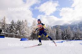 11.01.2022, Ruhpolding, Germany (GER): Anna Magnusson (SWE) - IBU World Cup Biathlon, training, Ruhpolding (GER). www.nordicfocus.com. © Manzoni/NordicFocus. Every downloaded picture is fee-liable.