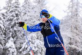 11.01.2022, Ruhpolding, Germany (GER): Martin Holec (CZE), IBU IR - IBU World Cup Biathlon, training, Ruhpolding (GER). www.nordicfocus.com. © Manzoni/NordicFocus. Every downloaded picture is fee-liable.