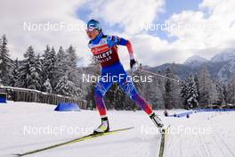 11.01.2022, Ruhpolding, Germany (GER): Valeriia Vasnetcova (RUS) - IBU World Cup Biathlon, training, Ruhpolding (GER). www.nordicfocus.com. © Manzoni/NordicFocus. Every downloaded picture is fee-liable.