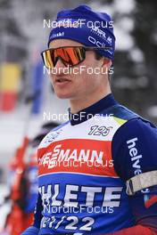 11.01.2022, Ruhpolding, Germany (GER): Niklas Hartweg (SUI) - IBU World Cup Biathlon, training, Ruhpolding (GER). www.nordicfocus.com. © Manzoni/NordicFocus. Every downloaded picture is fee-liable.