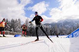 11.01.2022, Ruhpolding, Germany (GER): Aita Gasparin (SUI) - IBU World Cup Biathlon, training, Ruhpolding (GER). www.nordicfocus.com. © Manzoni/NordicFocus. Every downloaded picture is fee-liable.