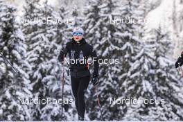 11.01.2022, Ruhpolding, Germany (GER): Marte Olsbu Roeiseland (NOR) - IBU World Cup Biathlon, training, Ruhpolding (GER). www.nordicfocus.com. © Manzoni/NordicFocus. Every downloaded picture is fee-liable.