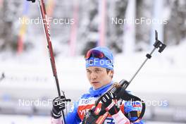 11.01.2022, Ruhpolding, Germany (GER): Daniil Serokhvostov (RUS) - IBU World Cup Biathlon, training, Ruhpolding (GER). www.nordicfocus.com. © Manzoni/NordicFocus. Every downloaded picture is fee-liable.