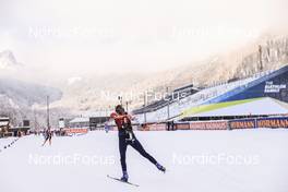11.01.2022, Ruhpolding, Germany (GER): Clare Egan (USA) - IBU World Cup Biathlon, training, Ruhpolding (GER). www.nordicfocus.com. © Manzoni/NordicFocus. Every downloaded picture is fee-liable.