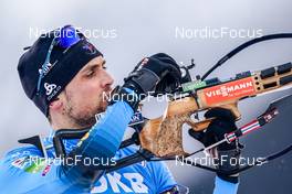 20.01.2022, Antholz, Italy (ITA): Simon Desthieux (FRA) - IBU World Cup Biathlon, individual men, Antholz (ITA). www.nordicfocus.com. © Thibaut/NordicFocus. Every downloaded picture is fee-liable.