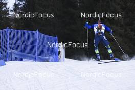 20.01.2022, Antholz, Italy (ITA): Anton Smolski (BLR) - IBU World Cup Biathlon, individual men, Antholz (ITA). www.nordicfocus.com. © Manzoni/NordicFocus. Every downloaded picture is fee-liable.