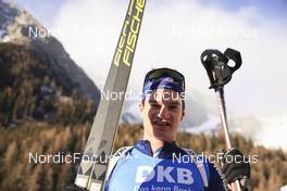 20.01.2022, Antholz, Italy (ITA): Niklas Hartweg (SUI) - IBU World Cup Biathlon, individual men, Antholz (ITA). www.nordicfocus.com. © Manzoni/NordicFocus. Every downloaded picture is fee-liable.