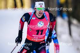 20.01.2022, Antholz, Italy (ITA): Sturla Holm Laegreid (NOR) - IBU World Cup Biathlon, individual men, Antholz (ITA). www.nordicfocus.com. © Thibaut/NordicFocus. Every downloaded picture is fee-liable.