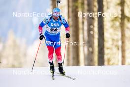 20.01.2022, Antholz, Italy (ITA): Alexandr Loginov (RUS) - IBU World Cup Biathlon, individual men, Antholz (ITA). www.nordicfocus.com. © Thibaut/NordicFocus. Every downloaded picture is fee-liable.
