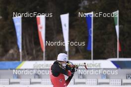20.01.2022, Antholz, Italy (ITA): Sturla Holm Laegreid (NOR) - IBU World Cup Biathlon, individual men, Antholz (ITA). www.nordicfocus.com. © Manzoni/NordicFocus. Every downloaded picture is fee-liable.