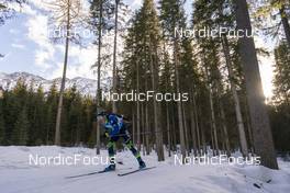 20.01.2022, Antholz, Italy (ITA): Anton Smolski (BLR) - IBU World Cup Biathlon, individual men, Antholz (ITA). www.nordicfocus.com. © Thibaut/NordicFocus. Every downloaded picture is fee-liable.