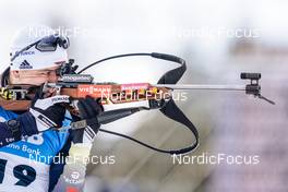 20.01.2022, Antholz, Italy (ITA): Justus Strelow (GER) - IBU World Cup Biathlon, individual men, Antholz (ITA). www.nordicfocus.com. © Thibaut/NordicFocus. Every downloaded picture is fee-liable.