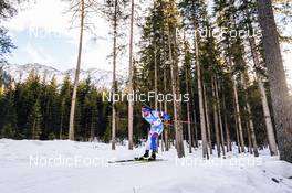 20.01.2022, Antholz, Italy (ITA): Simon Bartko (SVK) - IBU World Cup Biathlon, individual men, Antholz (ITA). www.nordicfocus.com. © Thibaut/NordicFocus. Every downloaded picture is fee-liable.