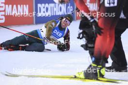 20.01.2022, Antholz, Italy (ITA): Karol Dombrovski (LTU) - IBU World Cup Biathlon, individual men, Antholz (ITA). www.nordicfocus.com. © Manzoni/NordicFocus. Every downloaded picture is fee-liable.