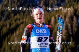 20.01.2022, Antholz, Italy (ITA): Jules Burnotte (CAN) - IBU World Cup Biathlon, individual men, Antholz (ITA). www.nordicfocus.com. © Thibaut/NordicFocus. Every downloaded picture is fee-liable.