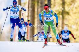 20.01.2022, Antholz, Italy (ITA): Miha Dovzan (SLO) - IBU World Cup Biathlon, individual men, Antholz (ITA). www.nordicfocus.com. © Thibaut/NordicFocus. Every downloaded picture is fee-liable.