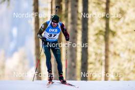 20.01.2022, Antholz, Italy (ITA): Karol Dombrovski (LTU) - IBU World Cup Biathlon, individual men, Antholz (ITA). www.nordicfocus.com. © Thibaut/NordicFocus. Every downloaded picture is fee-liable.