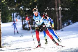 20.01.2022, Antholz, Italy (ITA): Filip Fjeld Andersen (NOR) - IBU World Cup Biathlon, individual men, Antholz (ITA). www.nordicfocus.com. © Thibaut/NordicFocus. Every downloaded picture is fee-liable.