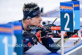 20.01.2022, Antholz, Italy (ITA): Marco Gross (GER) - IBU World Cup Biathlon, individual men, Antholz (ITA). www.nordicfocus.com. © Thibaut/NordicFocus. Every downloaded picture is fee-liable.