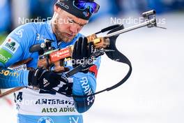 20.01.2022, Antholz, Italy (ITA): Antonin Guigonnat (FRA) - IBU World Cup Biathlon, individual men, Antholz (ITA). www.nordicfocus.com. © Thibaut/NordicFocus. Every downloaded picture is fee-liable.