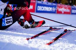 20.01.2022, Antholz, Italy (ITA): Rossignol shoes and ski,   - IBU World Cup Biathlon, individual men, Antholz (ITA). www.nordicfocus.com. © Thibaut/NordicFocus. Every downloaded picture is fee-liable.