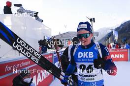 20.01.2022, Antholz, Italy (ITA): Sebastian Stalder (SUI) - IBU World Cup Biathlon, individual men, Antholz (ITA). www.nordicfocus.com. © Manzoni/NordicFocus. Every downloaded picture is fee-liable.