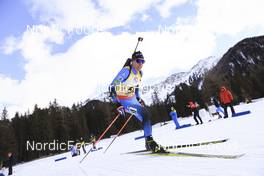 20.01.2022, Antholz, Italy (ITA): Quentin Fillon Maillet (FRA) - IBU World Cup Biathlon, individual men, Antholz (ITA). www.nordicfocus.com. © Manzoni/NordicFocus. Every downloaded picture is fee-liable.