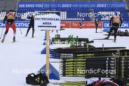 20.01.2022, Antholz, Italy (ITA): Event Feature: ski test area - IBU World Cup Biathlon, individual men, Antholz (ITA). www.nordicfocus.com. © Manzoni/NordicFocus. Every downloaded picture is fee-liable.