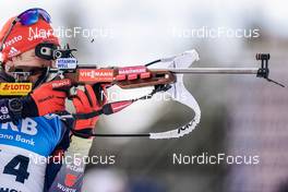 20.01.2022, Antholz, Italy (ITA): Benedikt Doll (GER) - IBU World Cup Biathlon, individual men, Antholz (ITA). www.nordicfocus.com. © Thibaut/NordicFocus. Every downloaded picture is fee-liable.