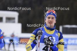 20.01.2022, Antholz, Italy (ITA): Oskar Brandt (SWE) - IBU World Cup Biathlon, individual men, Antholz (ITA). www.nordicfocus.com. © Manzoni/NordicFocus. Every downloaded picture is fee-liable.