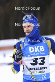 20.01.2022, Antholz, Italy (ITA): Malte Stefansson (SWE) - IBU World Cup Biathlon, individual men, Antholz (ITA). www.nordicfocus.com. © Manzoni/NordicFocus. Every downloaded picture is fee-liable.