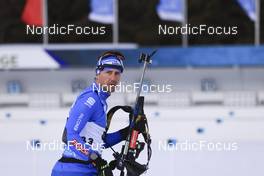 20.01.2022, Antholz, Italy (ITA): Dominik Windisch (ITA) - IBU World Cup Biathlon, individual men, Antholz (ITA). www.nordicfocus.com. © Manzoni/NordicFocus. Every downloaded picture is fee-liable.