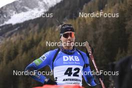 20.01.2022, Antholz, Italy (ITA): Emilien Jacquelin (FRA) - IBU World Cup Biathlon, individual men, Antholz (ITA). www.nordicfocus.com. © Manzoni/NordicFocus. Every downloaded picture is fee-liable.