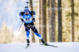 20.01.2022, Antholz, Italy (ITA): Kalev Ermits (EST) - IBU World Cup Biathlon, individual men, Antholz (ITA). www.nordicfocus.com. © Thibaut/NordicFocus. Every downloaded picture is fee-liable.