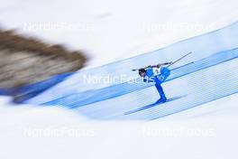 20.01.2022, Antholz, Italy (ITA): Simon Desthieux (FRA) - IBU World Cup Biathlon, individual men, Antholz (ITA). www.nordicfocus.com. © Manzoni/NordicFocus. Every downloaded picture is fee-liable.