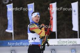 20.01.2022, Antholz, Italy (ITA): Florent Claude (BEL) - IBU World Cup Biathlon, individual men, Antholz (ITA). www.nordicfocus.com. © Manzoni/NordicFocus. Every downloaded picture is fee-liable.