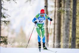 20.01.2022, Antholz, Italy (ITA): Lovro Planko (SLO) - IBU World Cup Biathlon, individual men, Antholz (ITA). www.nordicfocus.com. © Thibaut/NordicFocus. Every downloaded picture is fee-liable.