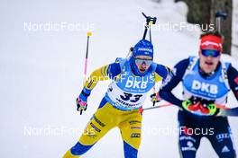 20.01.2022, Antholz, Italy (ITA): Malte Stefansson (SWE) - IBU World Cup Biathlon, individual men, Antholz (ITA). www.nordicfocus.com. © Thibaut/NordicFocus. Every downloaded picture is fee-liable.