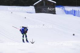 20.01.2022, Antholz, Italy (ITA): Maksim Varabei (BLR) - IBU World Cup Biathlon, individual men, Antholz (ITA). www.nordicfocus.com. © Manzoni/NordicFocus. Every downloaded picture is fee-liable.