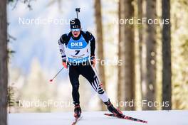 20.01.2022, Antholz, Italy (ITA): Campbell Wright (NZL) - IBU World Cup Biathlon, individual men, Antholz (ITA). www.nordicfocus.com. © Thibaut/NordicFocus. Every downloaded picture is fee-liable.