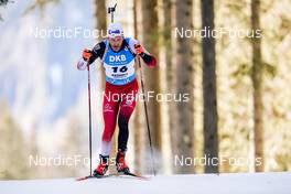20.01.2022, Antholz, Italy (ITA): Simon Eder (AUT) - IBU World Cup Biathlon, individual men, Antholz (ITA). www.nordicfocus.com. © Thibaut/NordicFocus. Every downloaded picture is fee-liable.