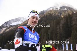 20.01.2022, Antholz, Italy (ITA): Adam Runnalls (CAN) - IBU World Cup Biathlon, individual men, Antholz (ITA). www.nordicfocus.com. © Manzoni/NordicFocus. Every downloaded picture is fee-liable.