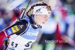21.01.2022, Antholz, Italy (ITA): Ida Lien (NOR) - IBU World Cup Biathlon, individual women, Antholz (ITA). www.nordicfocus.com. © Thibaut/NordicFocus. Every downloaded picture is fee-liable.
