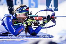 21.01.2022, Antholz, Italy (ITA): Irina Kruchinkina (BLR) - IBU World Cup Biathlon, individual women, Antholz (ITA). www.nordicfocus.com. © Thibaut/NordicFocus. Every downloaded picture is fee-liable.